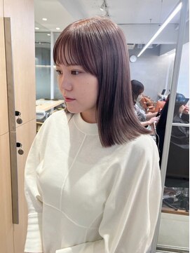 ロマリア 渋谷 渋谷宮益坂(Lomalia) 乾かすだけでキマる髪/馴染むハイトーンケアブリーチラベンダー