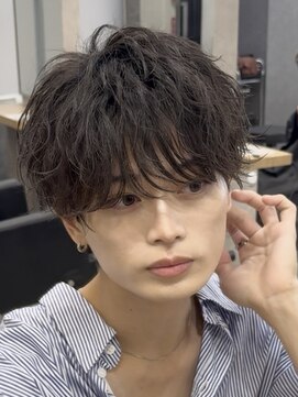 アイトーキョー 渋谷(AI TOKYO) ツイストシャドウパーマ×マッシュ