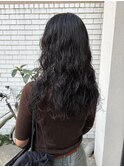 暗髪パーマ◎黒髪パーマ×ニュアンスパーマ×ウェーブパーマ