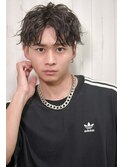 【men's style】シャドウパーマ