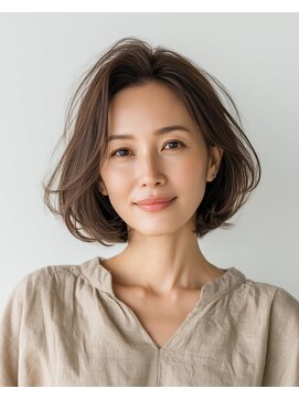 40代からの美容室「bifino Rilune」ヘアカタログ