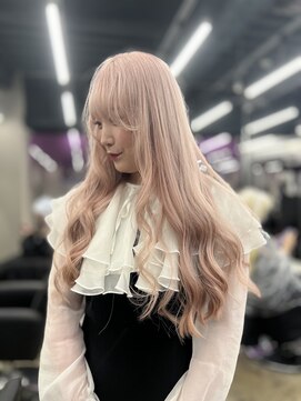 ペレ 栄 アネックス(PELE栄ANNEX) クラゲヘアー/小顔に見せるヘア/ココアベージュ/栄