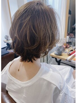 アトレ 武庫之荘(Atre.) 似合わせカットレイヤーボブくびレイヤーメルティカラー髪質改善