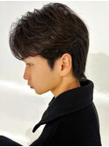 メンズヘア！韓国シースルーマッシュ416