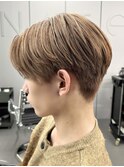 【AYUKI】サンウォンヘア、ミルクティーベージュ