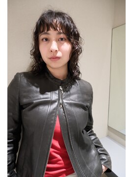 ノラギンザユー(NORA GINZA/U) レイヤーパーマレイヤーカット顔周りレイヤーくせ毛パーマ