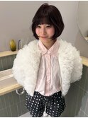 レイヤーボブ/ワインレッド//ハイトーン/ワンカラー/名古屋