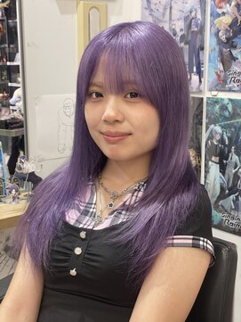 トーキョー オタクヘアー(TOKYO OTAKU HAIR) ツヤツヤパープルカラー/推しカラーにもオススメ