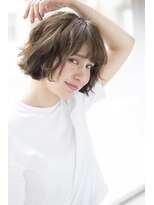 ヘアーアンドメイク シーク 八王子(HAIR&MAKE SeeK) 外国人風グレージュ×外ハネがかわいい♪ラフカール