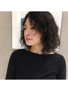 フェンヘアーアイス 中目黒(Fen.hair ici) ランダムミックスパーマ