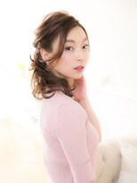 オーブ ヘアー ビーヴ 調布店(AUBE HAIR beve)&nbsp;ふんわりルーズ☆大人編み込みアレンジ