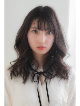 ジャン クロード ビギン 横浜ベイクオーター店(JEAN CLAUDE BIGUINE) エッジの効いたカールが可愛い！大人セミディ☆