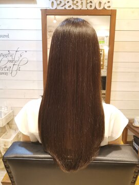 ラウンジアンドヘアープラスグランツ(lounge&hair+grants) サラサラすぎるロング