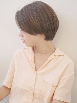 ネオリーブカフ 鶴ヶ峰店(Neolive caff) 襟足スッキリとしたショートボブ/Neolive/鶴ヶ峰