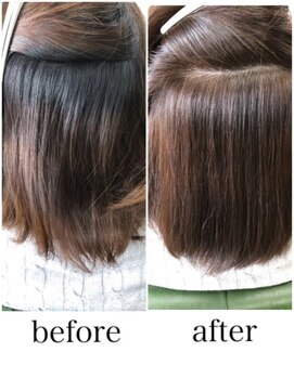 マイン ヘアー クリニック(main hair Clinic) お客様の縮毛矯正