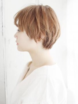 ヘアメイク ナル(hair make nalu) 毛先ニュアンスカールのショートスタイル