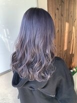 エル(aile)&nbsp;クリアな質感　アメジストカラー