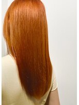 カリーナコークス 原宿 渋谷(Carina COKETH)&nbsp;ダブルカラー/オレンジ/インナーカラー/ケアブリーチ/オージュア