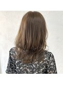 ブリーチなしのハイトーングレージュ！
