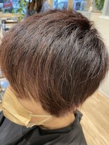 コノアラボ 守谷店(Conoah labo)&nbsp;明るい白髪染め　シンプルショート