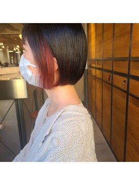 キーン 立川店(keen) 【keen×武田】カラーで作るインナーカラー 1