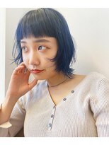 ノンダメージサロン ステラバイボヌール(Stella by Bonheur)&nbsp;stylist大山）レイヤーボブ◎ワイドバング