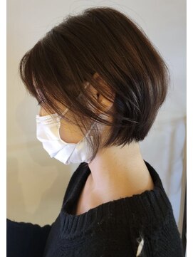 スマイロンナイロン ヘアー(smile on nylon hair) 丸みショート