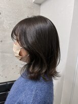 メルシー トータル ブランディング サロン(merci TOTAL BRANDING SALON)&nbsp;ダークトーン/ダークブラウン/くびれセミディ