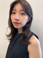 かきあげ女子必見！！横顔が綺麗に見える大人レイヤースタイル