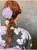 浴衣hair arrange