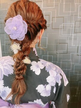 ローグ 大麻店(RoAg) 浴衣hair arrange