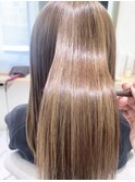 酸熱トリートメントで艶髪へ♪