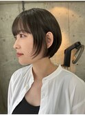 ショートレイヤー　ショートボブ　フェイスレイヤー　表参道