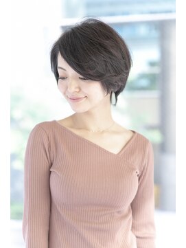 ルルディ バイ アフロディーテ銀座(luludi by APHRODITE) くびれヘア/アプリコットオレンジ/ハイライト/縮毛矯正/銀座