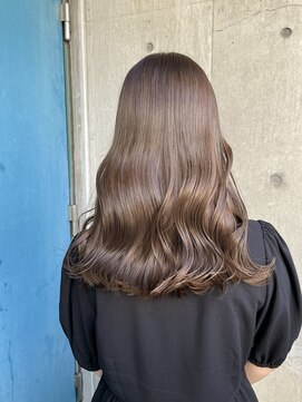 ニコフクオカヘアーメイク(NIKO Fukuoka Hair Make) 【NIKO】シークレットハイライト/福岡天神/赤み消しベージュ