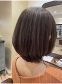 白髪ぼかしカラー白髪ぼかしハイライト大人ショート30、40、50代