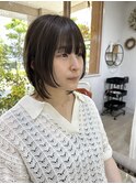 顔周りレイヤーボブウルフ/姫カットレイヤー