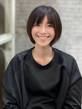 アッシュ 八王子みなみ野店(Ash) 丸みボブ