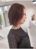 ボブ×外ハネ