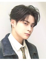 オーシャントーキョー 渋谷神南(OCEAN TOKYO) ツーブロック韓流人気ニュアンスセンターパート