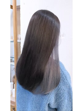 リッカ(RICCA) 黒髪×インナーカラー×髪質再生トリートメント【バイカルテ】