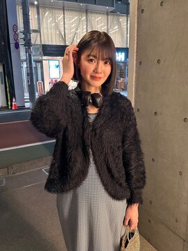 オブ ヘアー 自由が丘 ウエスト(Of HAIR WEST) ぱつっとボブ
