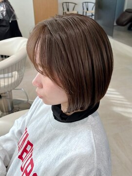 コンティロミー(CONTI ROMMY.) 30代40代50代/小顔ボブ/ナチュラルボブ/ミニボブ/前髪/髪質改善