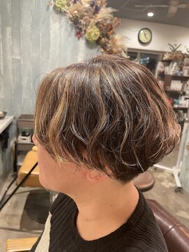 コーエン(coaen) 大人ショートエアリーパーマ