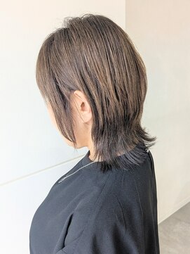 エンクス 天王町店(enx) ホワイトグレージュデジタルパーマミニウルフ天王町HA65