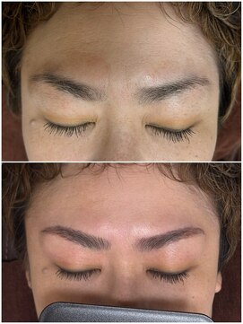 ヘアープレイス アペーゴ(hair place apego) HBL眉癖改善