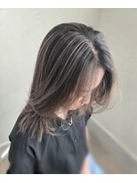 ヘアーアンドネイル ルシア(Hair&Nail Lucia)&nbsp;マットグレーハイライト