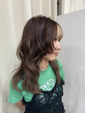 ハピネス 王寺店(Happiness) ウルフ　レイヤー　前髪　顔まわり