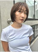 レイヤー/レイヤーボブ/ボブレイヤー/顔まわりレイヤー/大人ボブ