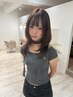 【２回目以降～】メンテカット＋カラー＋髪質改善2stepトリートメント￥11000
